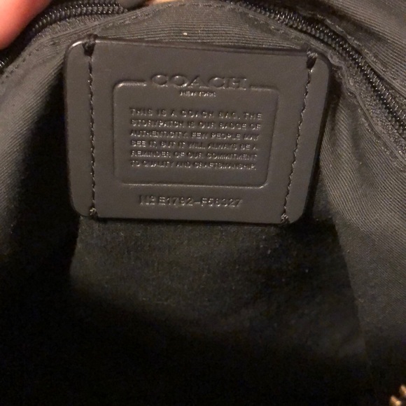 Coach Black Smoke Celeste Hobo Bag - Picture 7 of 7